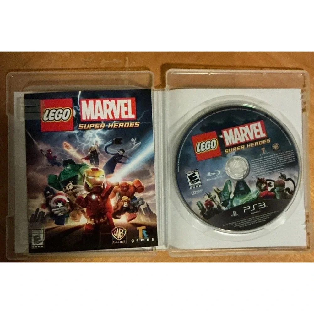 Lego Marvel Super Heroes Sony PlayStation‎ 3 PS3 Video Game with Manual